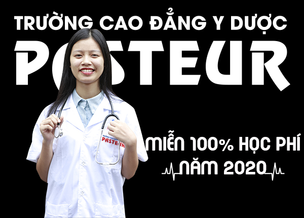 Trường Cao đẳng Y Dược Pasteur miễn 100% học phí